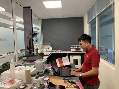 Bàn giao lắp đặt cho công ty Chamatex